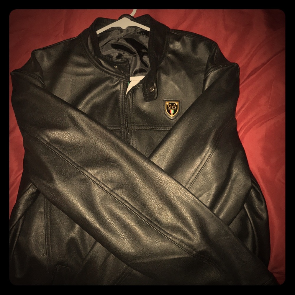 Leather Jacket- G.Milano